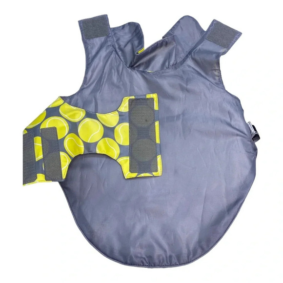 Small dog tennis ball raincoat medium - Picture 3 of 6